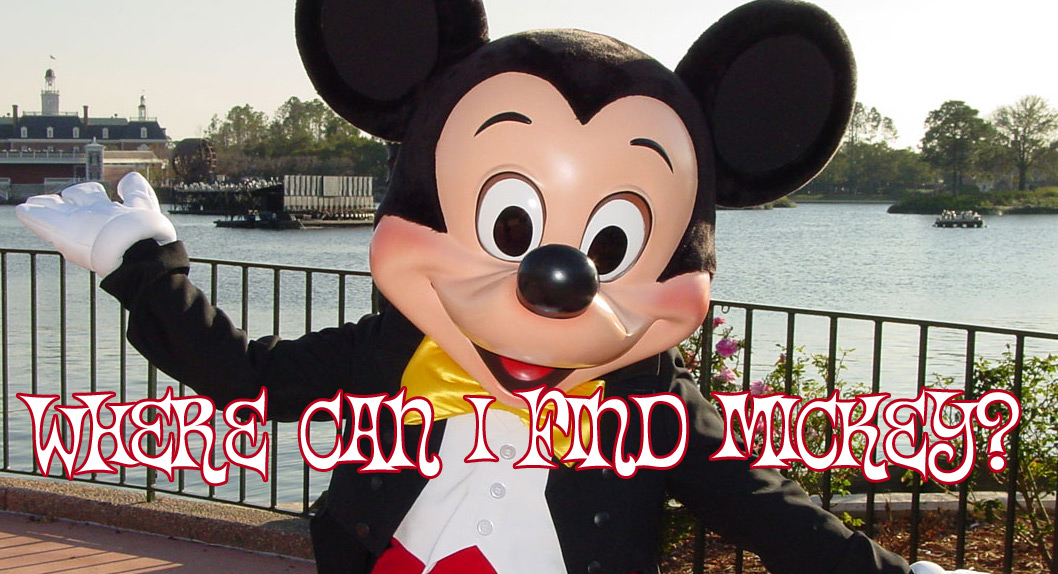 Disney Top 10 Spots to meet Mickey
